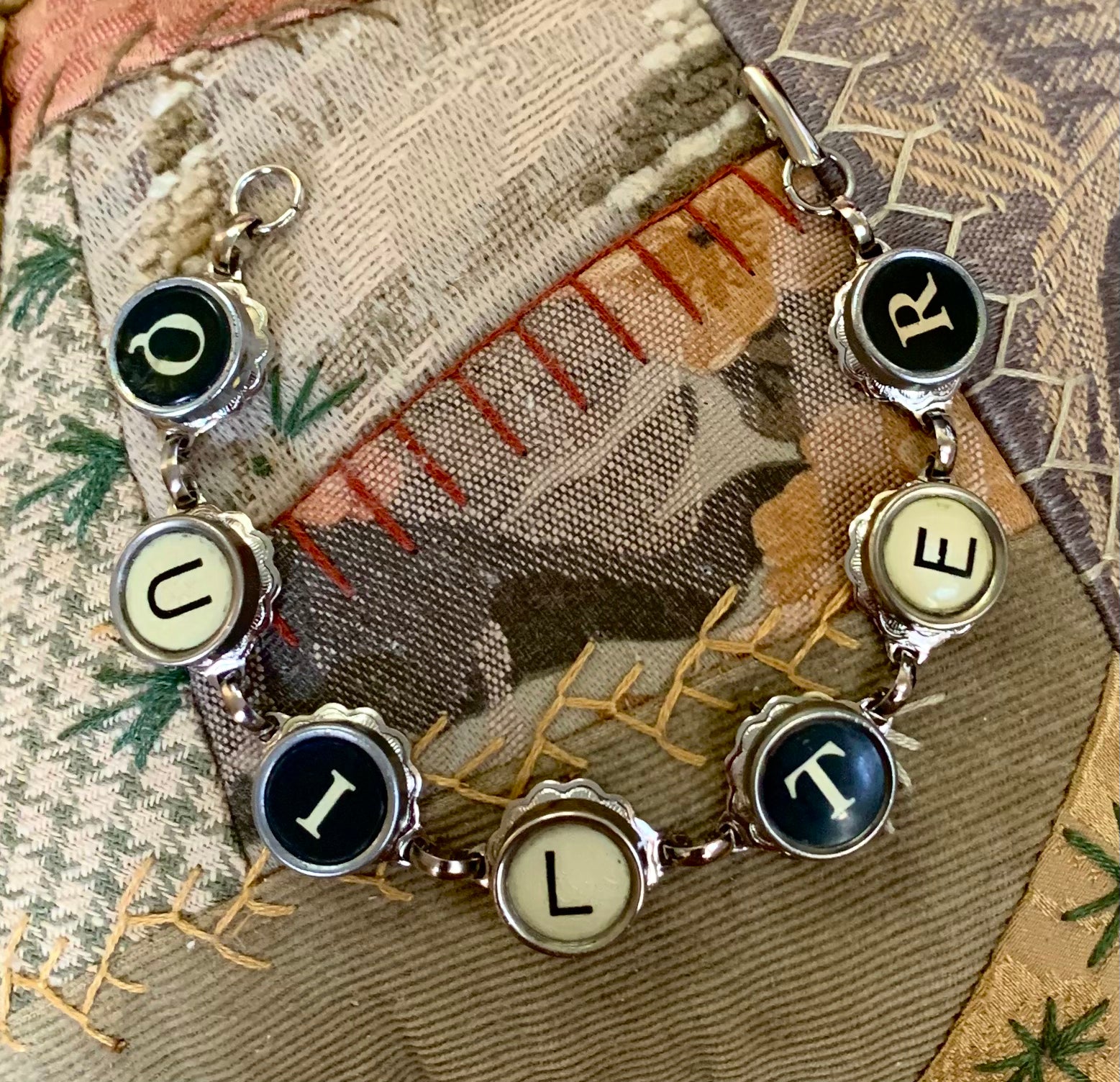 Typewriter key jewelry deals